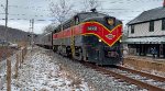 CVSR 6773 passes the CVNP Visitor Center.